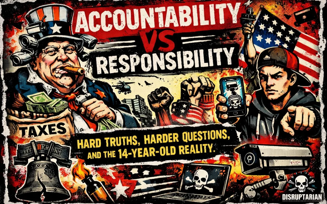 Accountability vs Responsibility: Hard Truths, Harder Questions, and the 14-Year-Old Reality