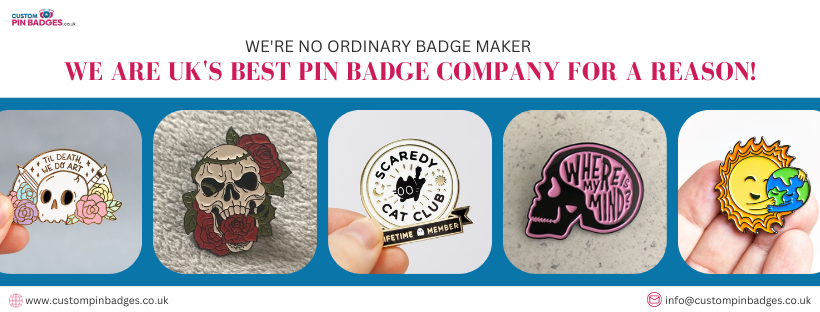 Top Quality Customised Pin Badges Services in UK