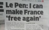 LePen I can make France Great Again