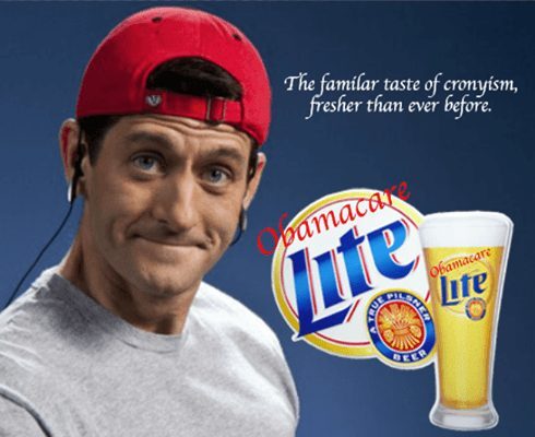 Paul Ryan's Obamacare Lite