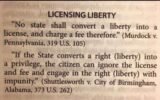 Licensing Liberty