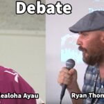 UH Board of Regents Debate with Edward Halealoha Ayau vs Ryan Thompson