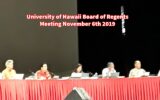 University of Hawaii Hilo Board of Regents Meeting