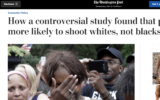 Police more likely to kill whites than blacks