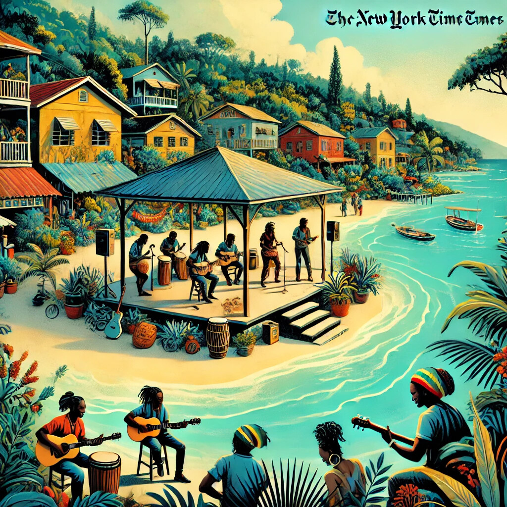 Vibrant Coastal Music Scene Jamaica Reggae Music