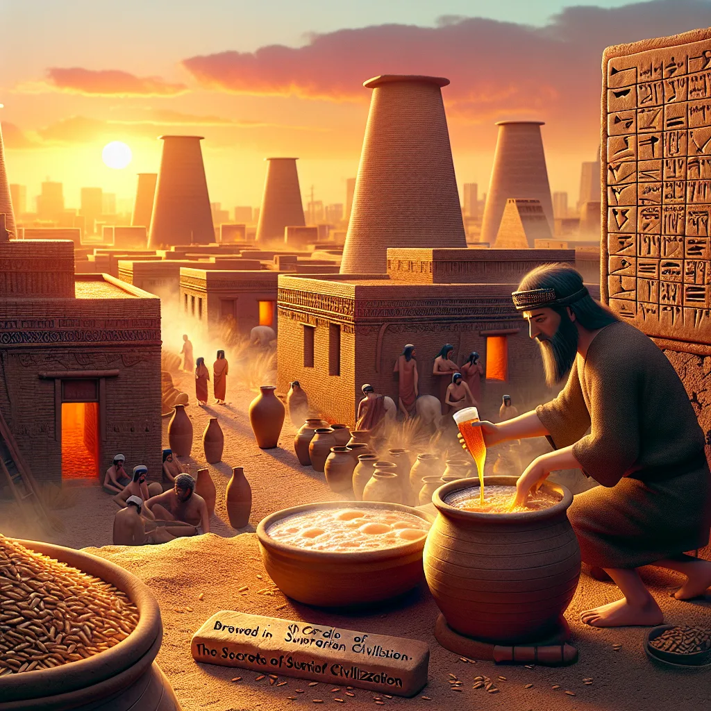 Brewed in the Cradle of Civilization: The Secrets of Sumerian Beer